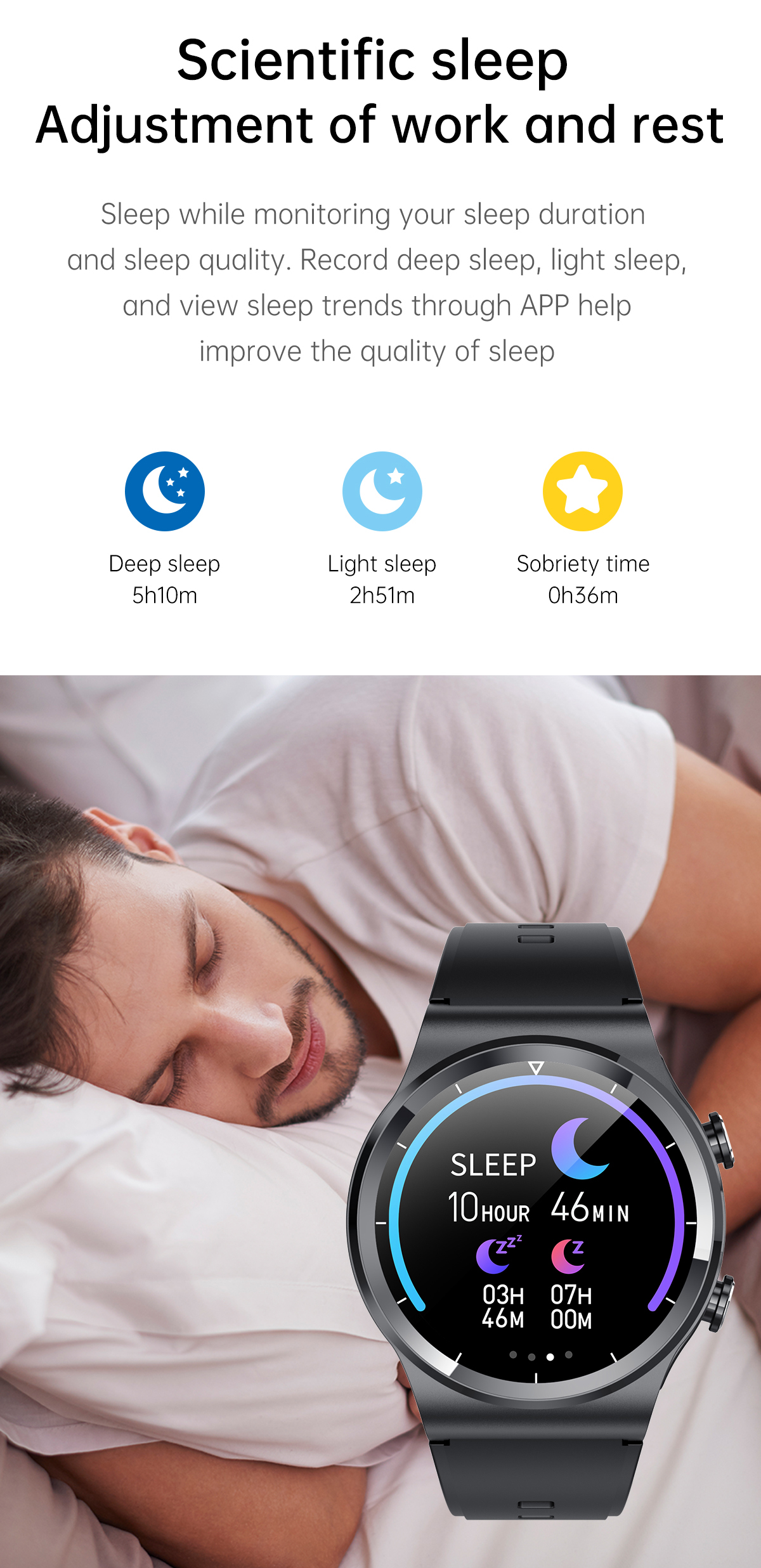 Smart Watch 2 in 1 con auricolari Bluetooth multifunzione