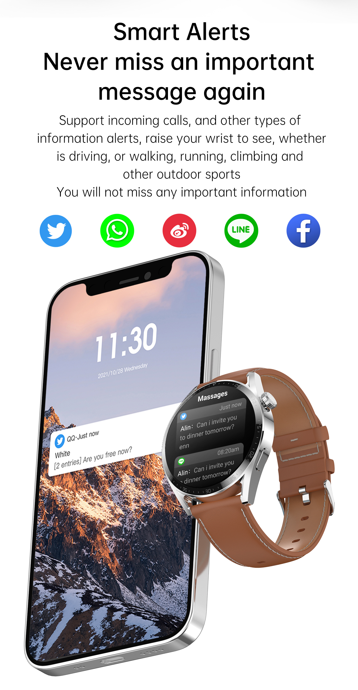 reloj inteligente androide