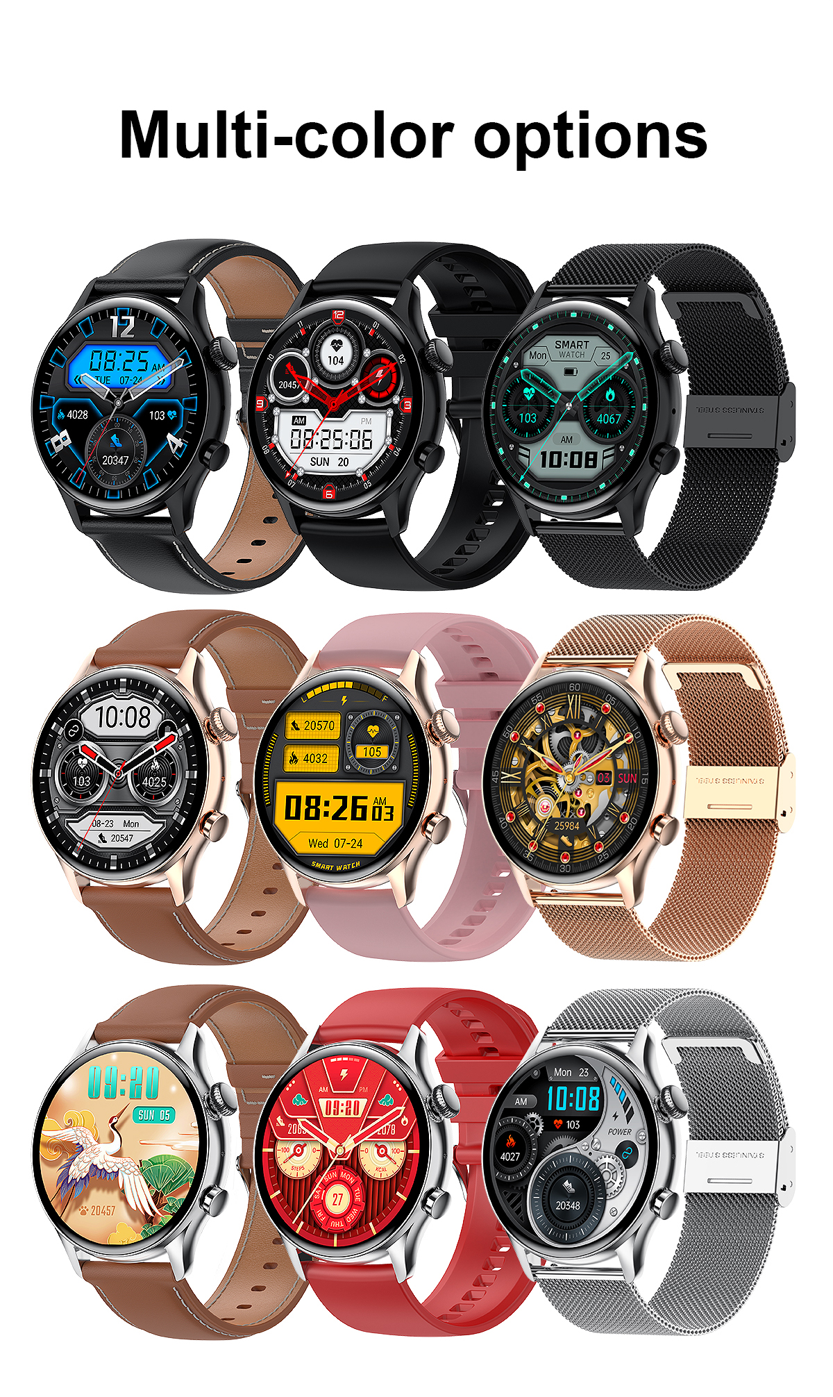 relojes inteligentes para android