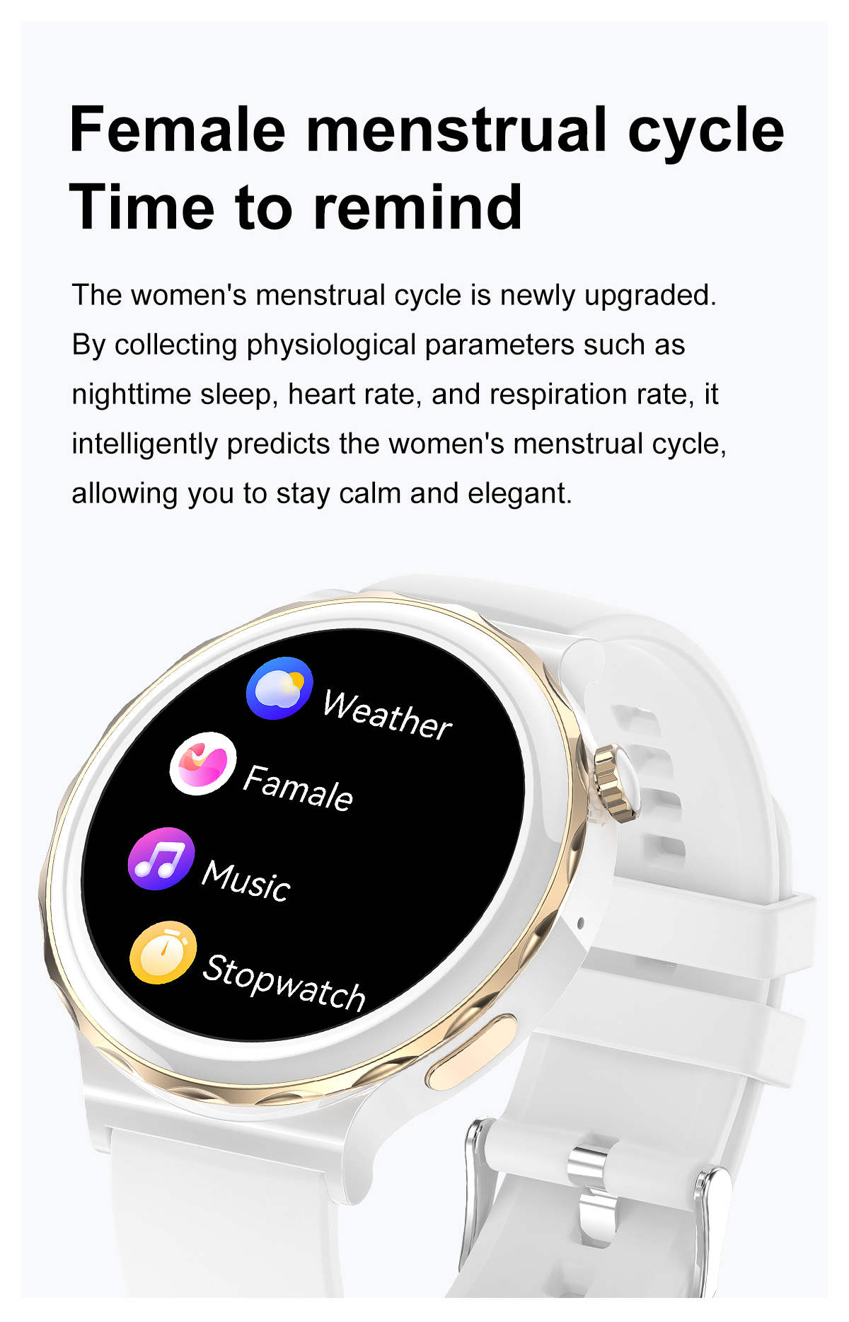 relógio inteligente feminino