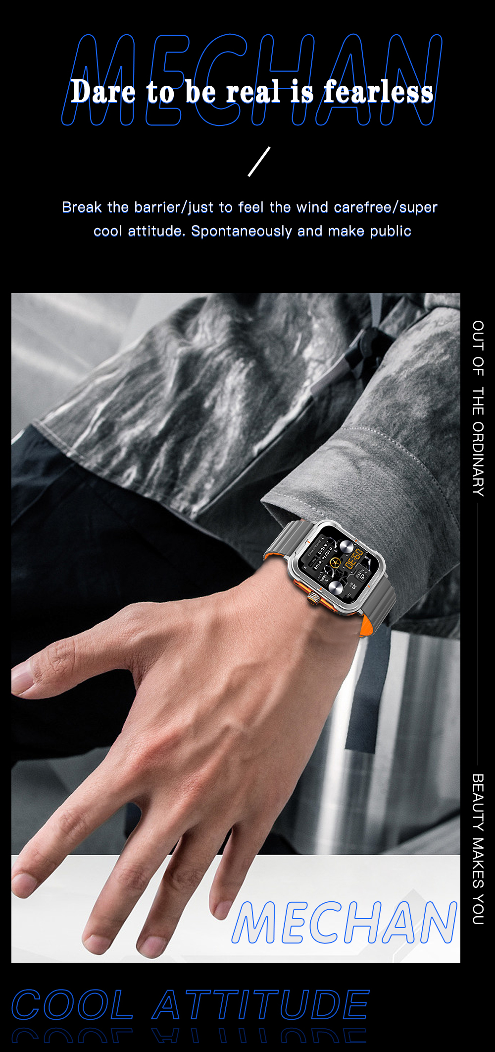 Herren-Smartwatch