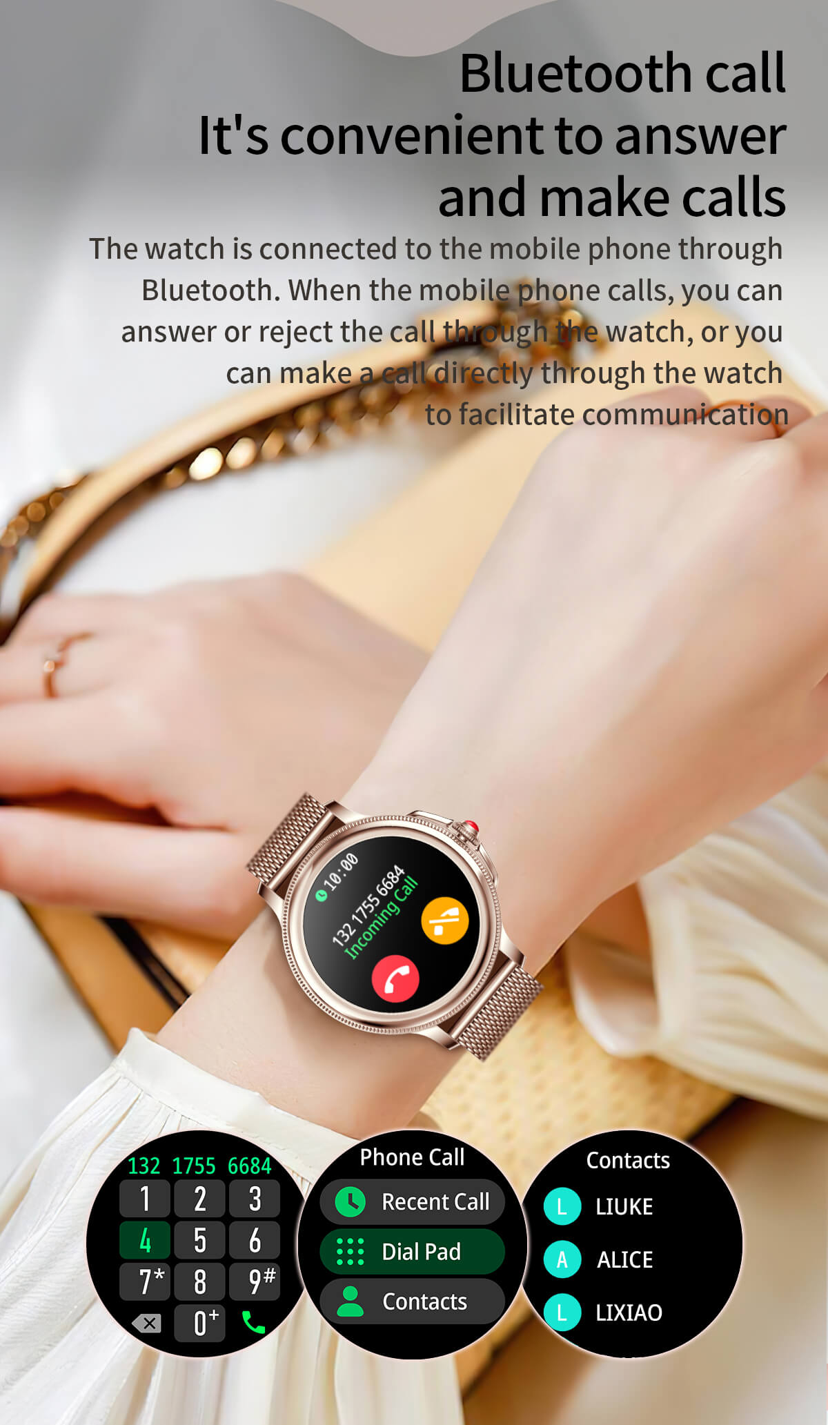 weibliche Smartwatch