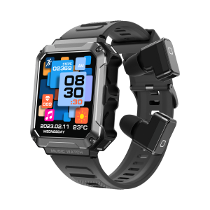 smart watch 2 in 1 bluetooth earphones